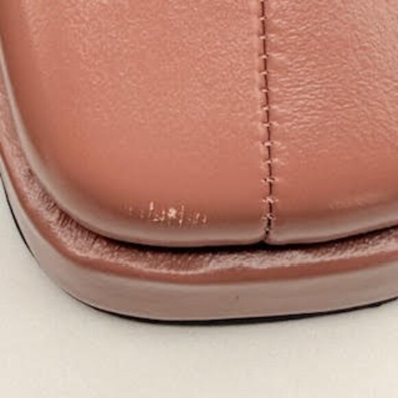 Jeffrey Campbell Square Toe Block Heel Boots – Blush Pink, Size 8 - Picture 12 of 15